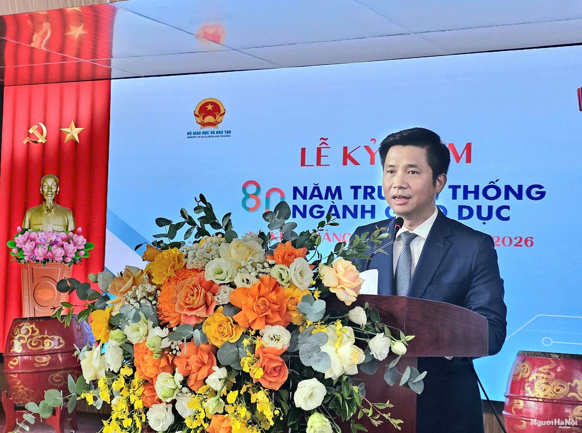 Trường THPT Đỗ Mười Long Trọng Tổ Chức Lễ Khai Giảng Năm Học Đầu Tiên 2025-2026